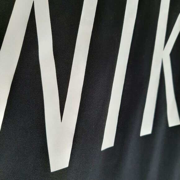 NIKE Sporty Pullover Hoodie Sweatshirt B&W Sz S - Picture 6 of 11